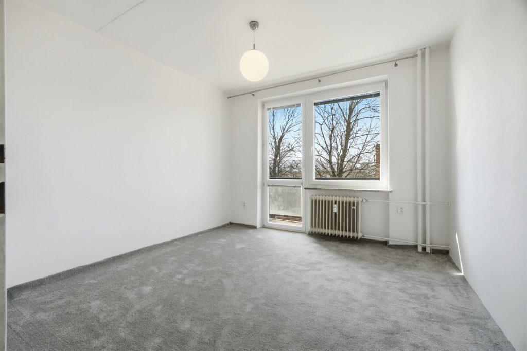 Fotografie, video a půdorys bytu v Tišnově