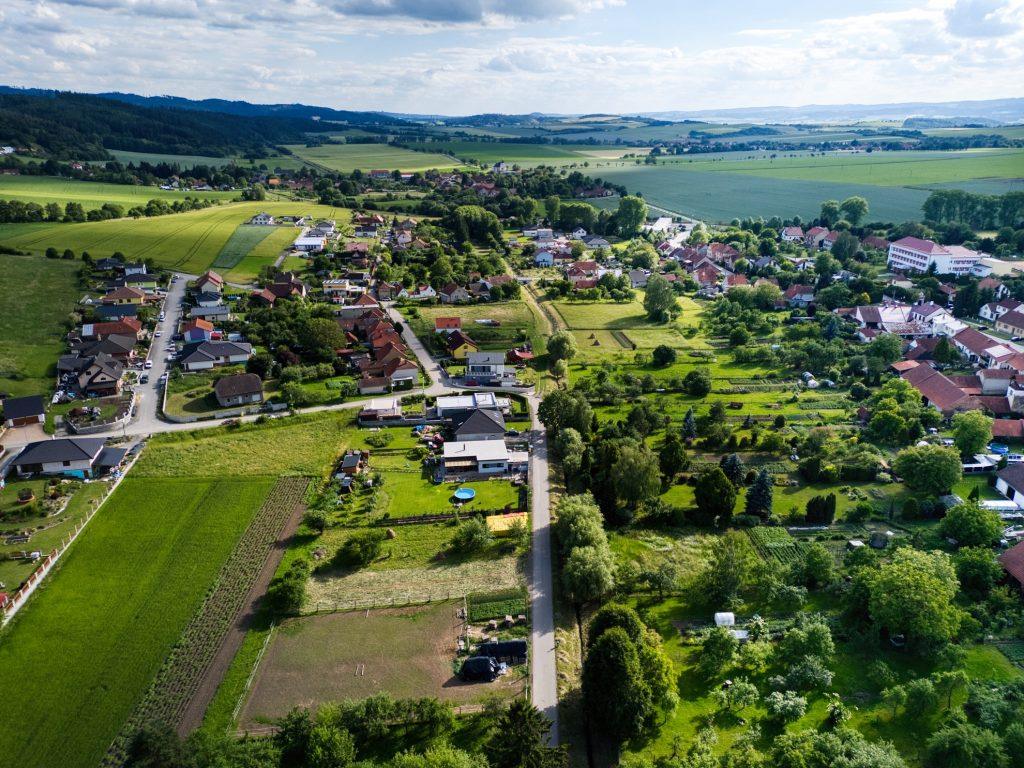 Další směr ukazuje tvar a charakter pozemku.
